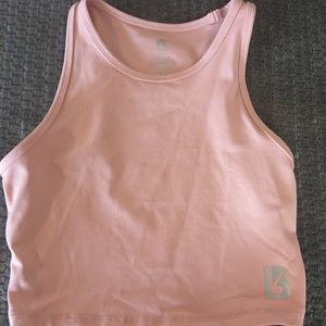 Buffbunny Aurora Crop Top in Powder Pink